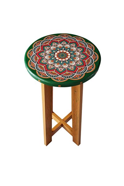 Ayshe Home Ahşap Tasarım Tabure- Sehpa