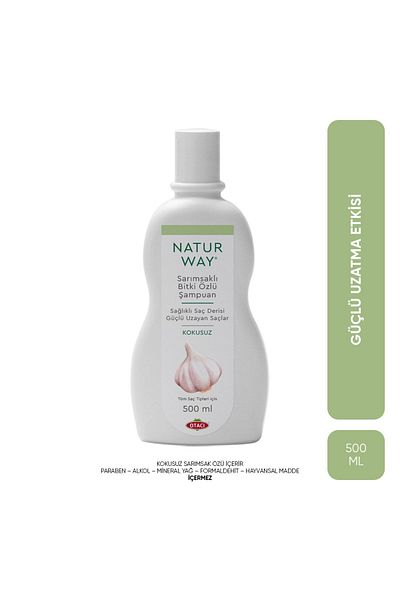 Otacı Naturway 500 ml Healthy Growth - Garlic Shampoo