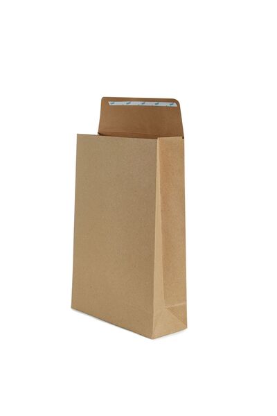 House Of Pack - Kraft Hediye Paketi - 30x40x10 Cm - Baskısız