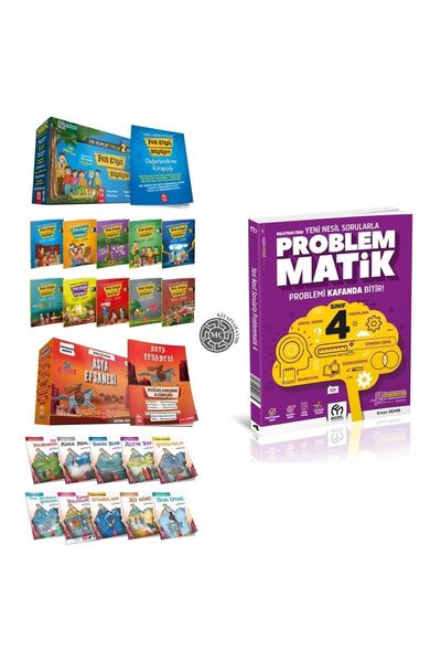 Model Yayınları 4.sınıf Fen Köyü Büyüyor 2 Serisi + Asya Efsanesi +yeni Nesil...