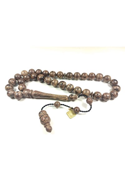 İskeçe Tesbih Hakan Kaya Usta - Semnătura Copacului Wenge Certificat 4881