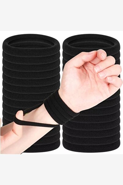 ALYESKA Lastik Saç Toka Bileklik Boy Ultra Esnek 15 Adet