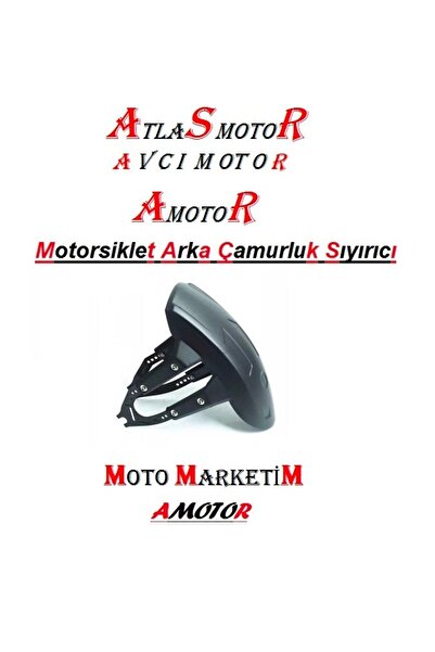 Universal Motorsiklet Arka Çamurluk Sıyırıcı