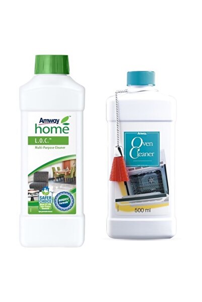 Amway Çok Amaçlı Temizleyici 1l Ve Jel Fırın Temizleyicisi 500ml Home Loc