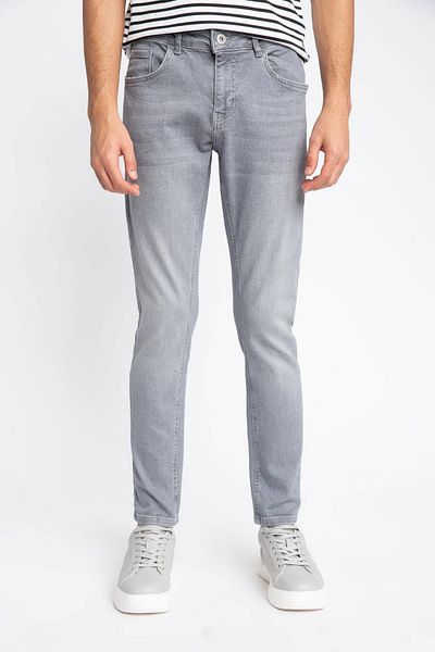 DeFacto Skinny Comfort Fit Narrow Comfortable Fit Regular Waist Extra Narrow Leg Jean Pants B2609ax23au