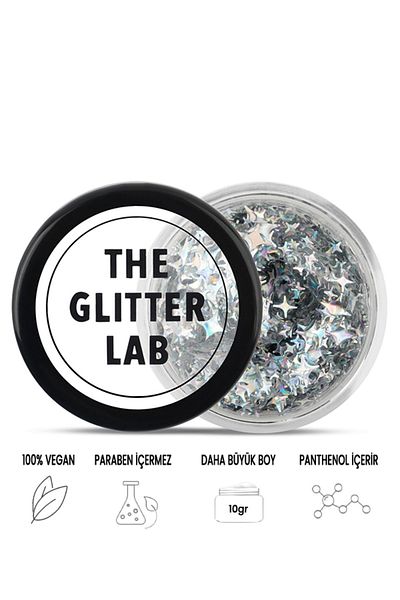 The Glitter Lab Shiny Glitter Gel Form - Metallic Space