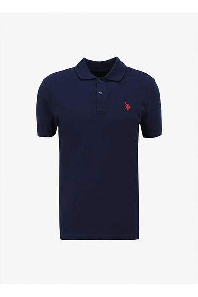 U.S. Polo Assn. Tricou bleumarin pentru bărbați US Polo Assn GTP04IY024 -1792406