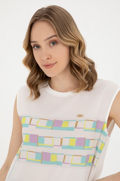 U.S. Polo Assn. Pulbe Us Polo Assn Women's T-Shirt 1825418   Mint