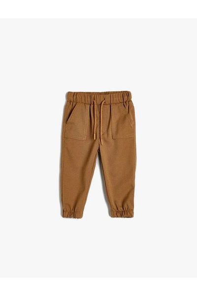 Koton Baby-Trainingshose für Jungen, 4smb40002tw, Kamelhaar