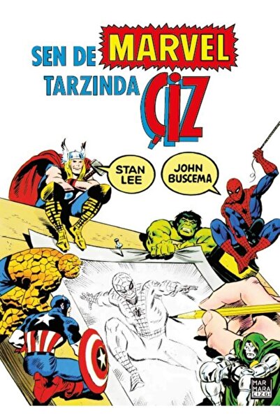 Genel Markalar Sen De Marvel Tarzında Çiz / Stan Lee / / 9786257646086