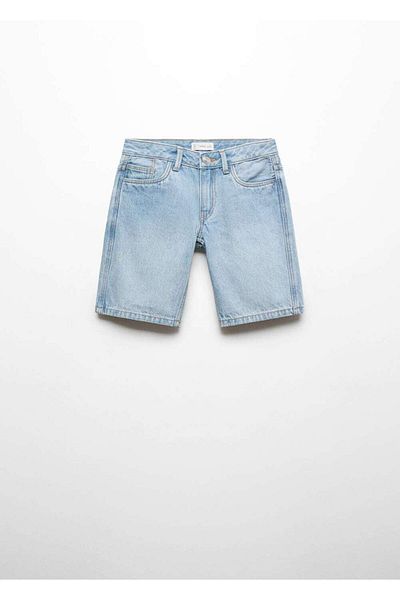 MANGO Kids Shorts aus Baumwolldenim