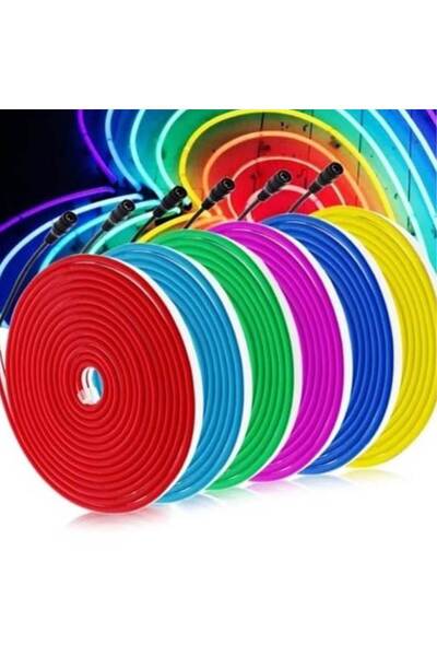 Cata 12v Neon Led Hortum (PEMBE) 5mt/adet Cat Ct-4555p