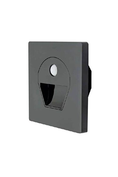 Cata 1w Sensörlü Ledli Koridor Armatürü Siyah Kasa (BEYAZ) Cat Ct-5170sb