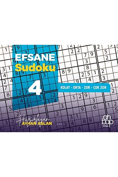 Ahbap Kitap Efsane Sudoku 4 / Kolektif / Ahbap Kitap / 9786257710466