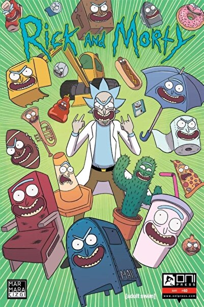 Genel Markalar Rick And Morty Cilt 40 Türkçe Çizgi Roman