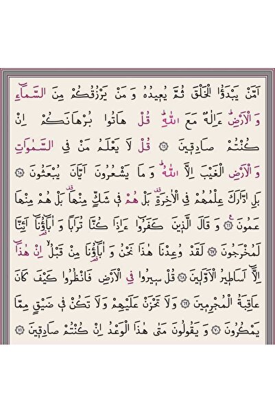 Hayrat Neşriyat Çanta Boy Termo Deri Kuran-ı Kerim (toz Pembe, Mühürlü)