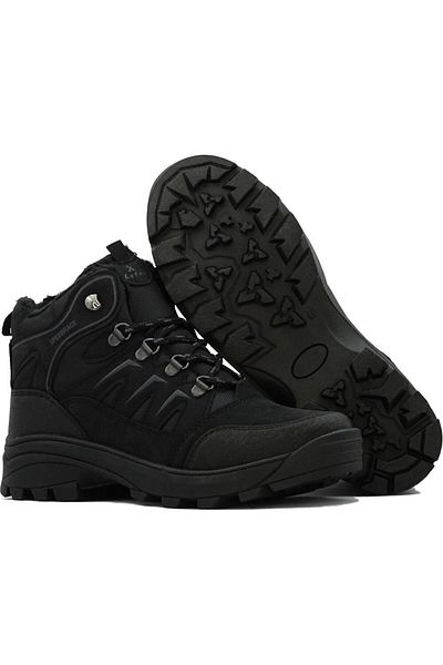 Sportlife Unisex Cold Resistant Trekking Fur Zippered Boots