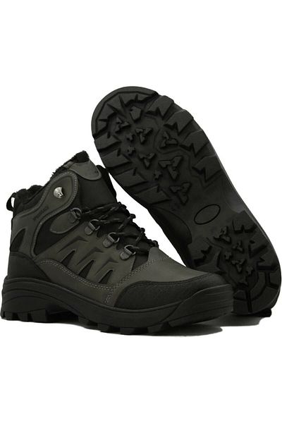 Sportlife Unisex Ανθεκτικές στο κρύο Trekking Shearling μπότες με φερμουάρ