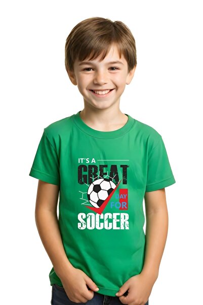 FYK COLLECTİON Unisex 3dílné dětské tričko s kulatým výstřihem a krátkým rukávem s potiskem