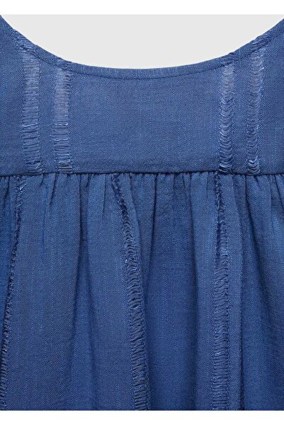 MANGO Kids Splývavé šaty s volánky