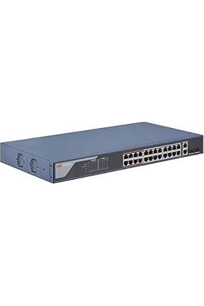 Hikvision 24Port 370W Full Poe Ds-3E1326P-Ei 10/100 2X-Uplink Managed Switch Rackmount