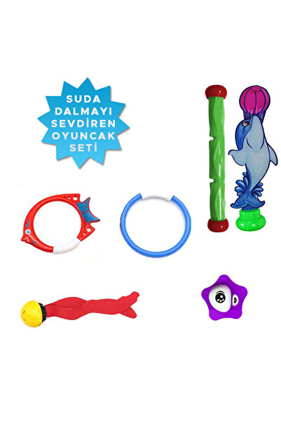 yuzmecom Çocuklar Için Dalış Oyuncağı Seti 3