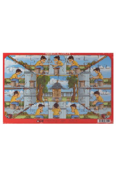 Uçandaire Wooden Puzzle I'm Ablution