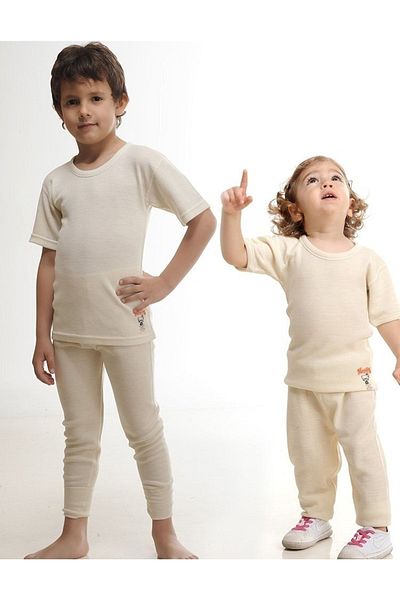 FUME STORE Hasyün 500 Children's Merino Wool Underwear