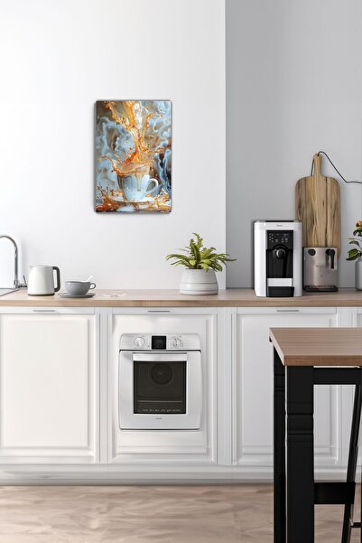 Arkeot Kahve Şöleni Kanvas Duvar Tablosu - Kahve Köşesi Dekorasyonu