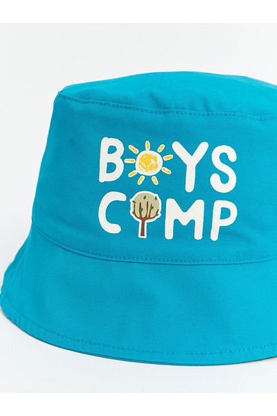 LC Waikiki LCW ECO Printed Boy Bucket Hat