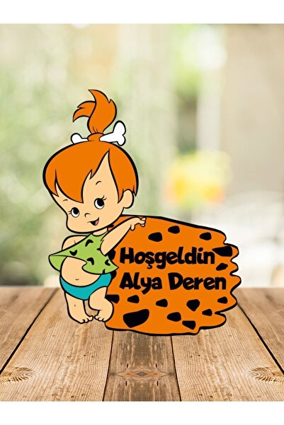 Melek Atölye Bebek Çocuk Doğum Günü Ahşap Magnet - 20 Adet