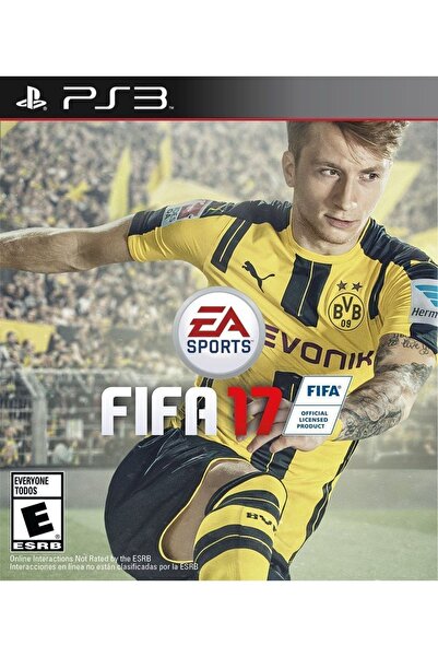 Sony Fifa17 Fifa 17 Fifa2017 Ps3 Oyunu Orijinal Playstation 3 Oyunu