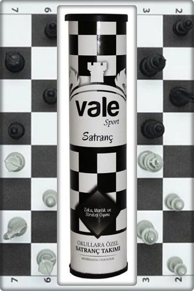 TAN EXPRESS Vale Roller Chess Set with Bag Large Size Suitable for School 42.5 Cm