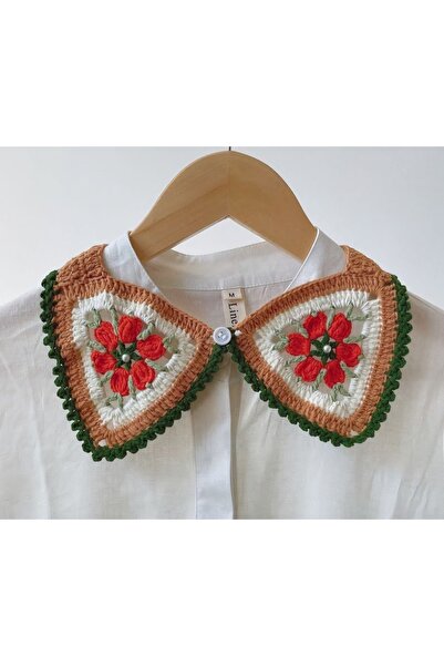 EL ÖRGÜSÜ SANATI El Örgüsü Yakalik Kişiselleştirilebilinir Ürün