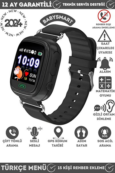 BabySmart Q90 Move Time Family Kids Watch Gps Akıllı Çocuk Takip Saati