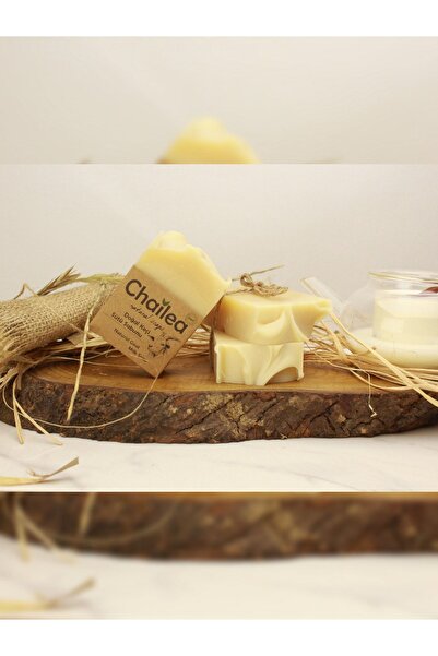 Chailea صابون حليب الماعز الطبيعي، زيت شجرة الشاي، مقشر مضاد للتلطخ، طبيعي مصنوع يدويًا 100 جرام