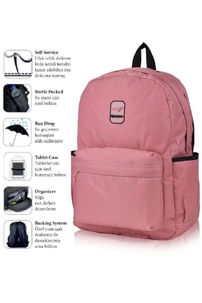 Relaxion Αδιάβροχο ύφασμα Multi-Eye New Season School and Backpack 2115