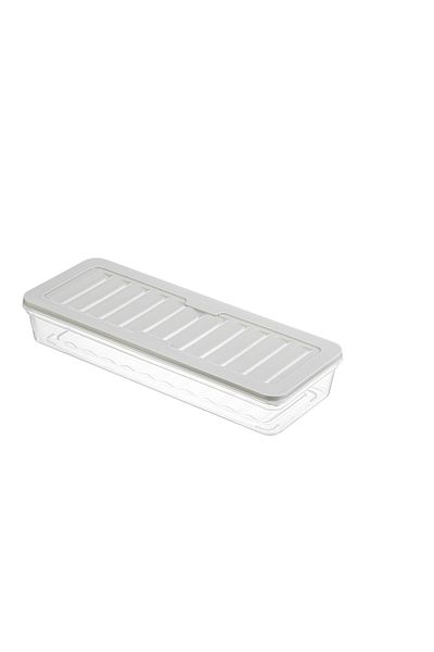NY HOME 1170 ML Freshbox - Set of 4 Storage Container Suitable for Microwave and Diffraction GRAY