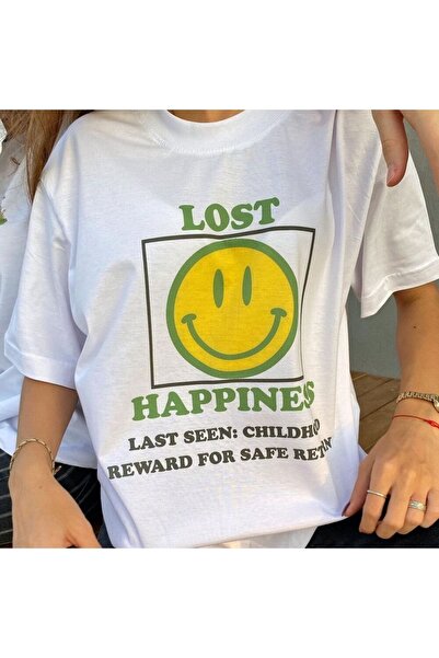 Kalic Studio Lost Happines - Tricou Alb