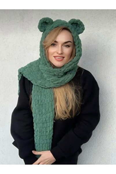 AidaAstrid Puffy United Hat Scarf