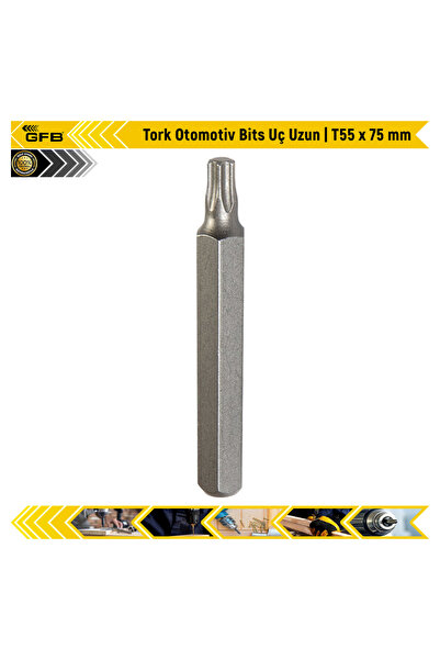 GFB Tork Otomotiv Bits Uç Kısa | T 55 x 75 mm