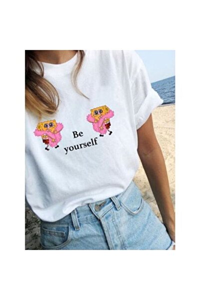 Kalic Studio Fii tu însuți - Tricou Alb