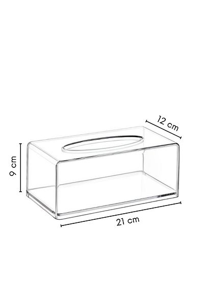 NY HOME Set of 2 Clear Napkin Organizer
