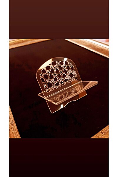 eliftasarım 6 Lı Takım Şeffaf Akrilik Hurmalık Ikramlık Lokumluk Mini Rahle