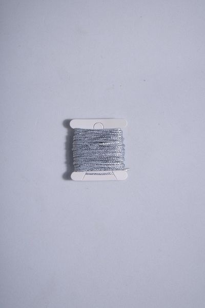 Eskişehir hobi sanat Κολιέ με ασημένιο σχοινί 5 μέτρων 1 mm - Βραχιόλι με κερωμένο σχέδιο