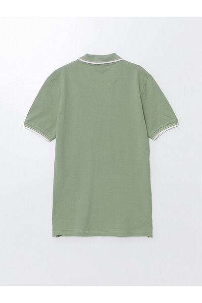 LC Waikiki LCW Pike Herren-Kurzarm-T-Shirt mit Polokragen