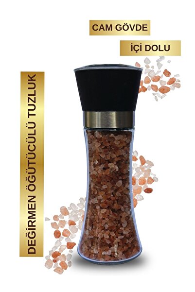 RK Baharat Cam Değirmen Tuzluk İçerisindeki Himalaya Tuzu