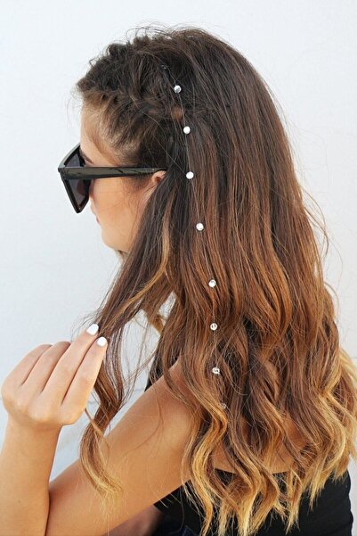 Design Look (H) Stone Wire Buckled Hair Accessory 45 Cm