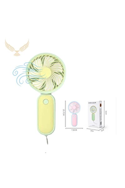 CROW'S TECH Wind Mini Fan Soğutucu Vantilatör Klima Güçlü Serinletici Taşınab...