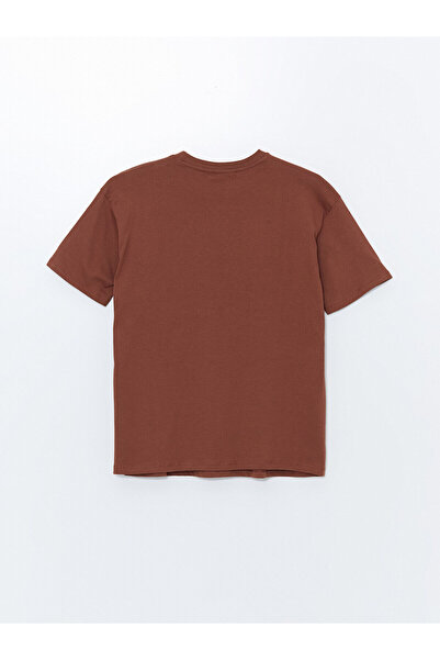 LC Waikiki Γυναικείο T-Shirt LCW - Crew Neck, εμπριμέ, κοντομάνικο